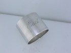 Heavy Sterling Silver Gorham Napkin Ring No 1531   Edith   2 60ozt