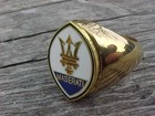 Maserati Gold Ring  9 Nos Hi-quality Class Unique
