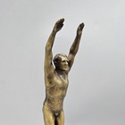 Art Deco Bronze Male Swimmer Figurine
