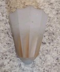 1930s Art Deco Slip Shade  Amber Glass  For Sconces  Chandelier Ceiling Fixture