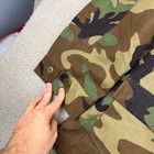 Us Army Military Coat Mens M Green Camo Combat Woodland Bdu Jacket 90s