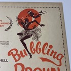 Bubbling Brown Sugar Theater Broadway Window Card Poster Mosque Richmond 1977