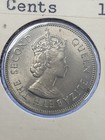 1961 Malaya And British Borneo 20 Cents Copper Nickel Uncirculated Coin  mp19