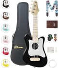 Soprano Ukulele  Stylish Shape With White Pickguard Spruce 21 5 Inch Ukelele 