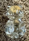3 Princess House Pets Bear Rabbit Dog 24  Lead Crystal  Glass Paperweight