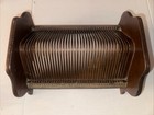 Vintage 1950 s Lyric Vinyl Record Holder Display Rack Lps 45 Rpm Records 36 Slot