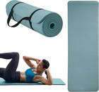 Gaiam Non-slip Thick Yoga Mat With Carrying Strap For Fitness   Pilates 72 x24
