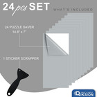 24 Puzzle Saver Sheets  Puzzle Glue Sheets For 1000-3000 Pieces  Preserve   Fram