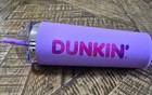 Rare - New Dunkin  2025 Stainless Steel Soft Touch Tumbler 24oz purple nwt