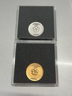  silver Bronze Japan World Exposition Commemorative Medal Set Of 3  Expo70
