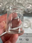 Set Of 6 Vtg Clear Glass Mini Individual Cafe Restaurant Diner Creamers  75oz