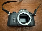 Nikon Em 35mm Slr Camera W  Hoya 55   52mm Skylight  1b  Lens  Md-e Drive sunpak