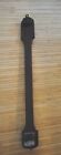 Antique 19th Century English Stick Barometer Thermometer Wood 36  Long