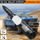 Usa Flag Bullet Antenna 50 Cal For Chevrolet Silverado 1500   2500   Gmc Sierra