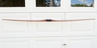 Vintage Indian Archery Co  Evansville Indiana Wooden Long  Bow 66 1 2   