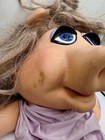 Miss Piggy Hand Puppet Muppet Doll Fisher Price Toys Jim Henson 18   1970s Vtg