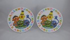 Lot X6 Vintage 1977 1978 Sesame Street Melamine Plates  Bowls  Cups Artisan Ware