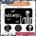Skull Door Mat Funny Doormat Indoor Outdoor Entrance Welcome Mats Non-slip Rug F