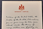 World War I Letter King George V To Soldiers  April 1918  Windsor Castle-vintage
