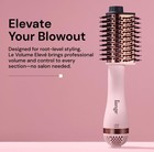 L ange Hair Le Volume Elev   65mm 2-in-1 Titanium Brush Dryer    blush - 65mm 