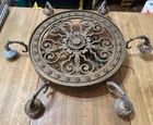 For Restoration antique Heavy Bronze brass Gothic Chandelier W  Ceiling Pendant