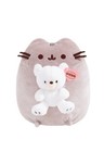 Gund X Pusheen 125th Anniversary 9 5    Plush Holding Kai Bear Brand New W  Tag