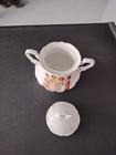 Antique Bavaria Child   s Tea Set With Children Washing   Playing 13 Pieces