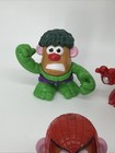 Marvel Avengers Mr Potato Head Mashables 3 5   Hasbro Playskool - Lot Of 7