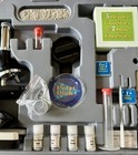 Amscope 52pc 120x-1200x Kids Starter Compound Microscope Portable Science Kit  