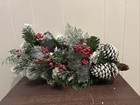 Christmas Pine Door Hanger Decoration With Decorations