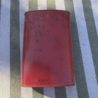 Dupont Superfine Fg Gun Powder 1lb Empty Tin   Wilmington   Delaware   Red
