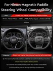 Tdd Carbon Fiber Magnetic Paddle Shifters For Nissan Gtr R35 2017 