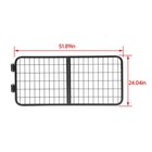 Heavy Duty 52  X 24  Horse Stall Gate Steel Livestock Stall Guard For Barn Farm