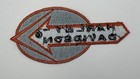 Vintage Harley-davidson Arrow Logo Embroidered Patch Motorcycle Biker