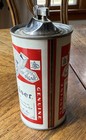 Vintage Budweiser Beer Flint Lighter Tin Can By Kramer Products St  Louis   Mo 