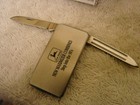 John Deere Pocket Knife Barlow New Maximizer Combines Step Into 90 s   Box Nos