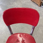 Vintage Cosco Mid Century Retro Kitchen Stool Chair Red             
