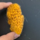 Handmade Crocheted Mini Teddy Bear Stuffed Animal Plush  Under 6 In