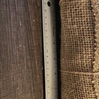 Hobby Lobby Brown Burlap Jute Fabric Roll 15 Ft Heavy Floral Solid 535682