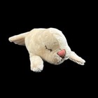 Vintage Steiff Floppy Robby Sleepy Seal Plush Silver Button No Yellow Tag