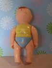 Vintage Renwal Dollhouse Nursery-kewpie Baby Boy Doll No  8 Blue yellow Clothes