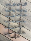 Antique Architectural Shutter Dogs Holdbacks  s  Shaped 19 -9 Pairs 1
