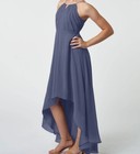 Azazie Oaklynn Stormy Color Bridesmaid Wedding Dress Size A4