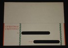 Vintage Blank Christmas Greetings Gift Check - Farmers National Bank Ephrata  Pa