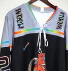 Wooli  25 Ice Hockey Jersey Xl Red Mammoth Mountain 2025 Edm Music Laces