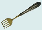 800 Silver Handle Herring Fork  Marked  jug 