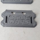 Star Wars 3 75 Figure Stand Lot Of 20 Gray 2010 Hasbro Display Base Army Builder