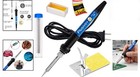 Ergonomic Soldering Iron Kit 60w - Comprehensive Diy Tool For Electrical Repairs
