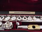 Gemeinhardt 33sb B Foot All Solid Silver Open Hole 14k Lip Springs Reconditioned
