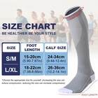 1pair Compression Socks Women   Men Graduated 20-30mmhg For Running  Athletic  